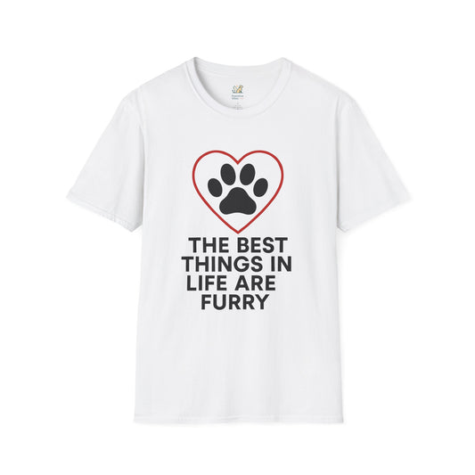 Red Heart Outline T-Shirt