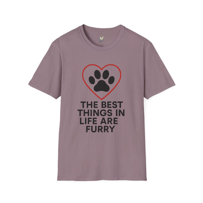 Red Heart Outline T-Shirt