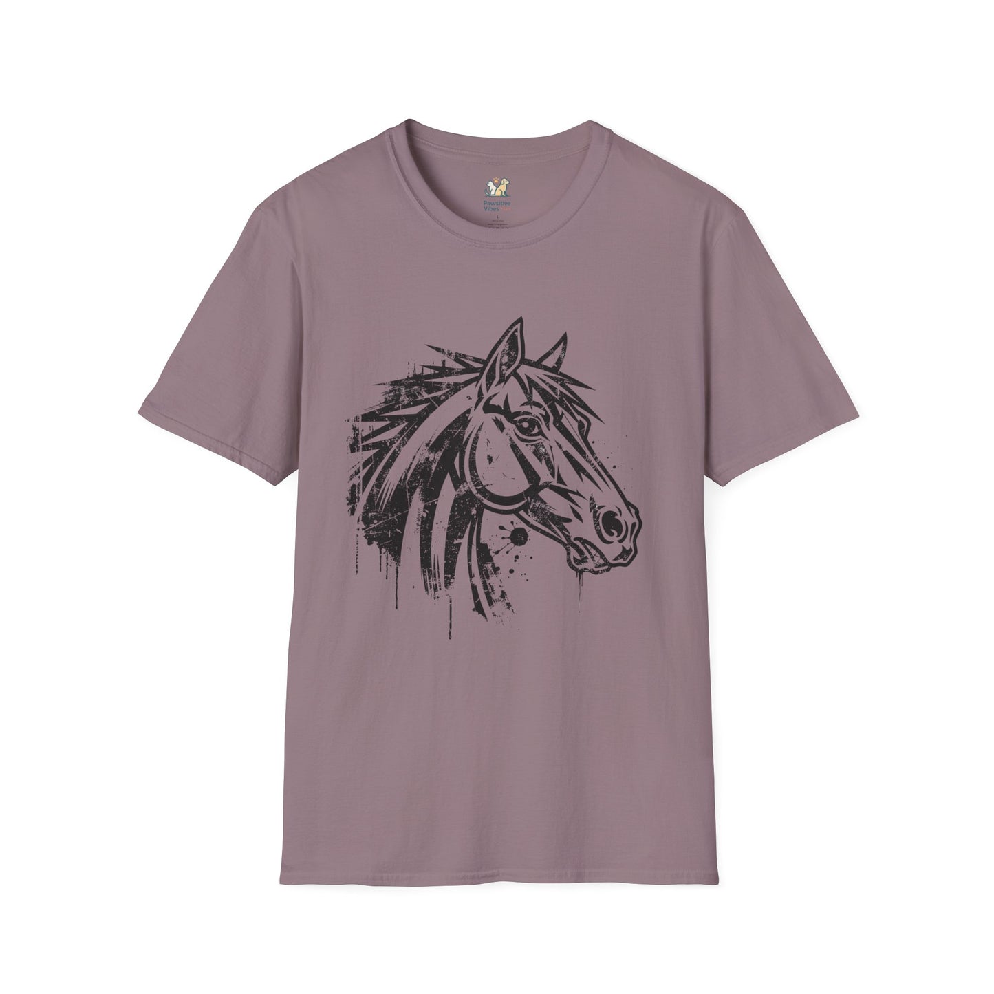 Grunge Horse Head T-Shirt