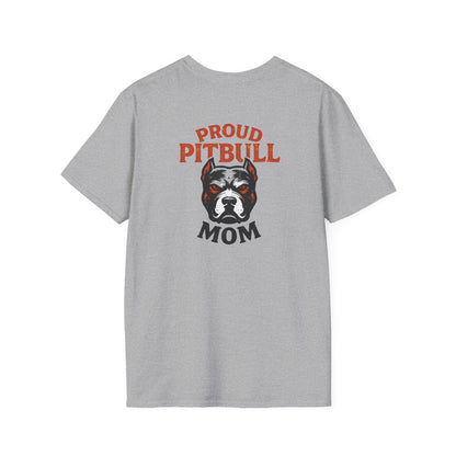 Proud Pitbull Mom T-Shirt