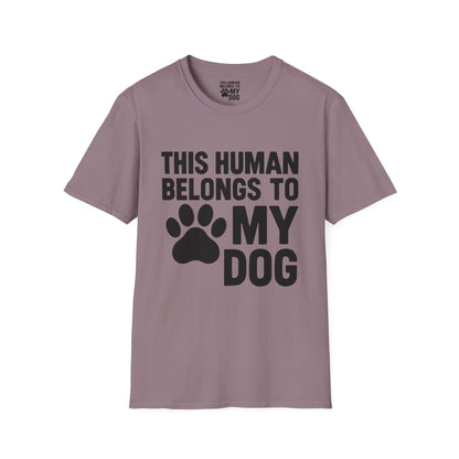This Human Belongs to My Dog T-Shirt