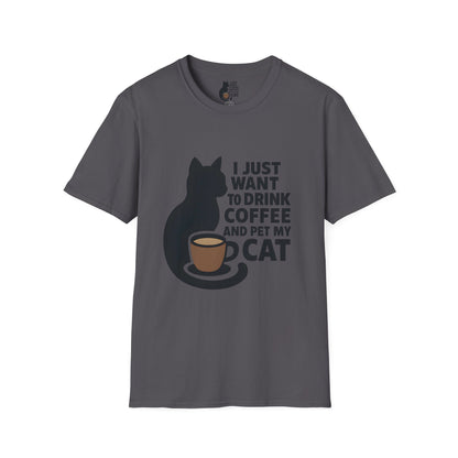 Cat and Coffee T-Shirt