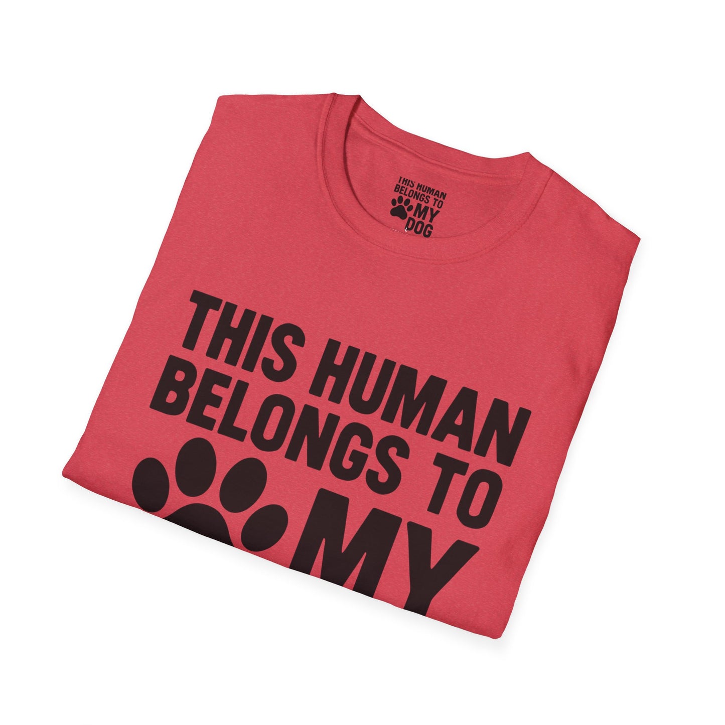 This Human Belongs to My Dog T-Shirt