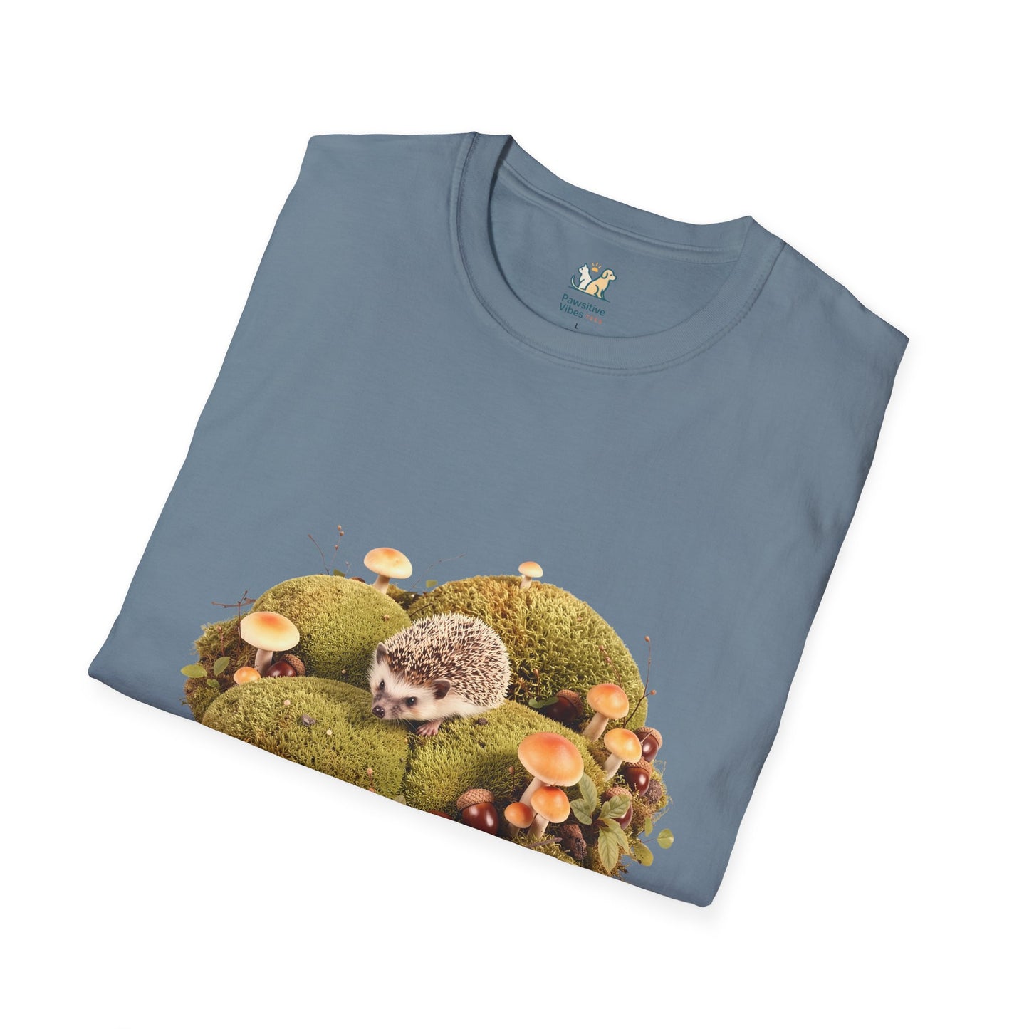 Hedgehog In A Mini Moss Garden T-Shirt