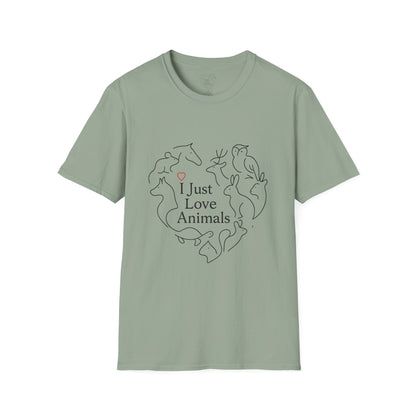 I Just Love Animals T-Shirt