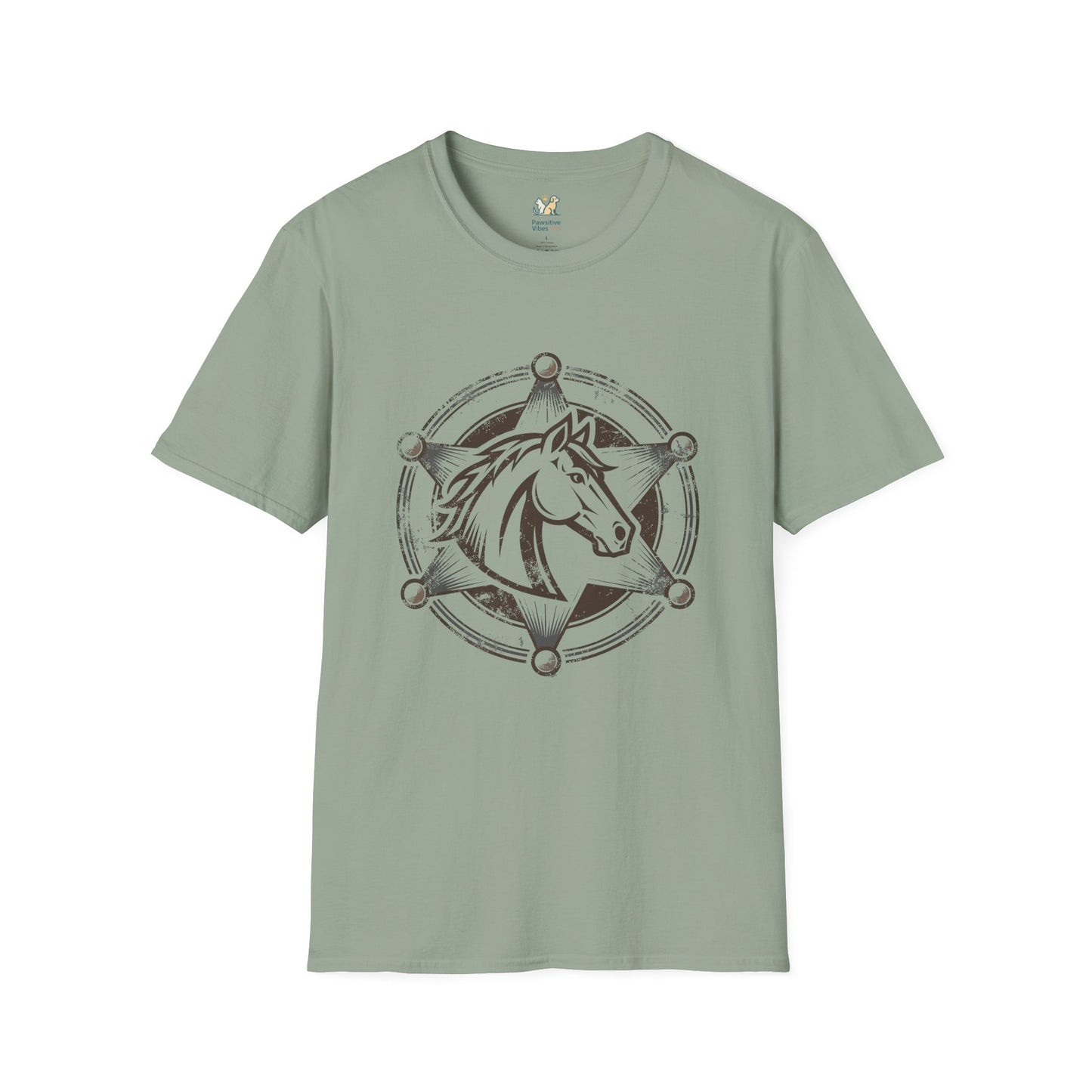 Western Horse Badge T-Shirt